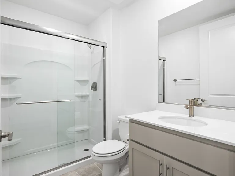 Downstairs common bath