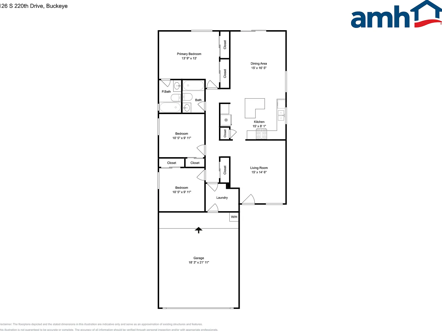 3 bed, 2.0 bath, 1238 sqft, $1,720 — Photo 2