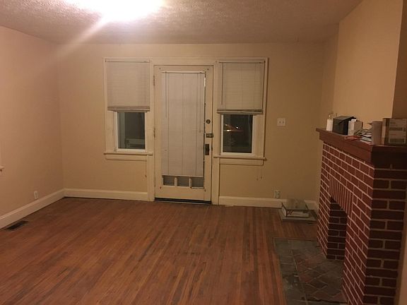 Front entrance and living room