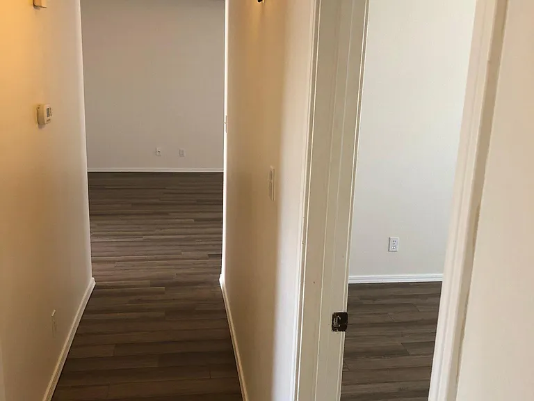 Hallway from bedrooms.