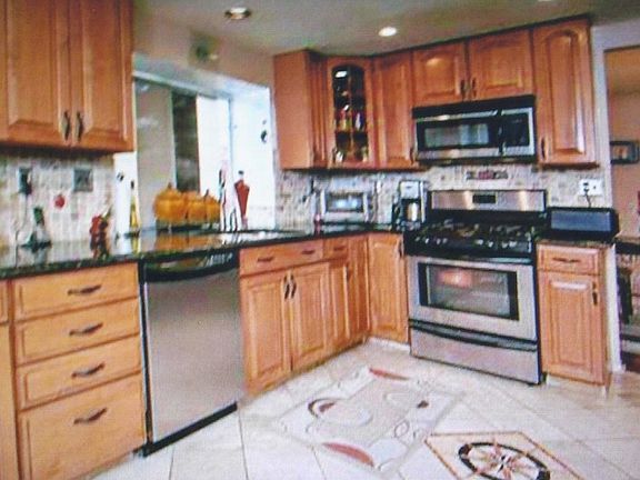 Spacious remodeled kitchen