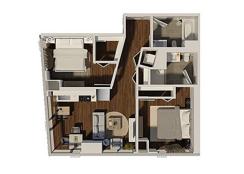Floor plan B4