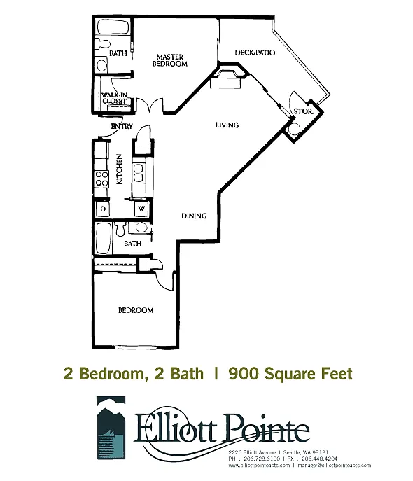 Floor plan 2 Bedroom