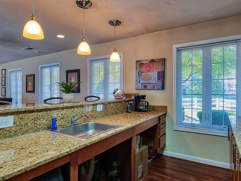 Kitchen in the Resident Clubhouse
