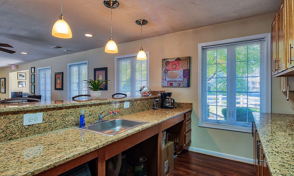 Kitchen in the Resident Clubhouse
