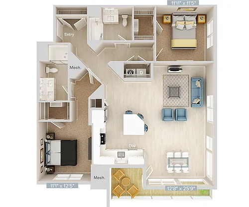 Floor plan BM15-1369