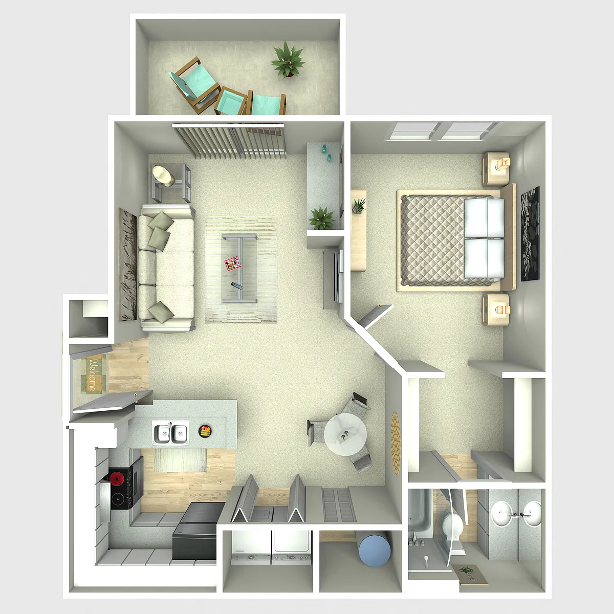 Floor plan A1