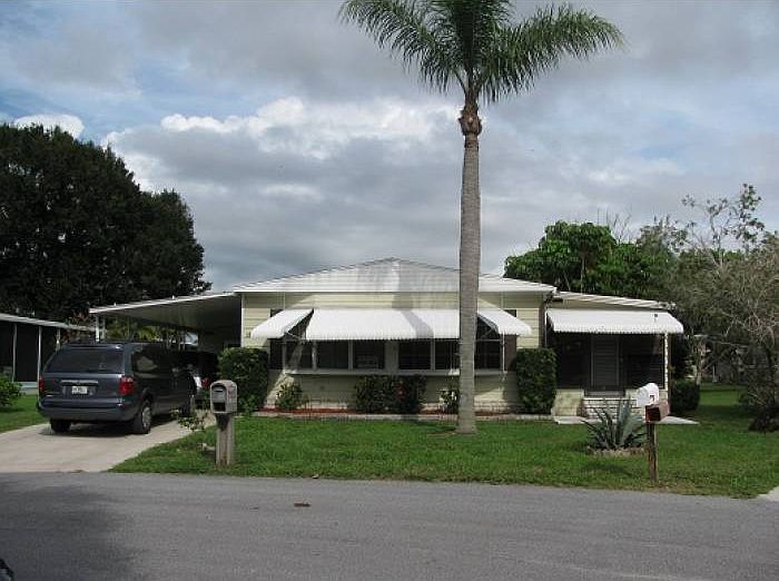 Front, facing west