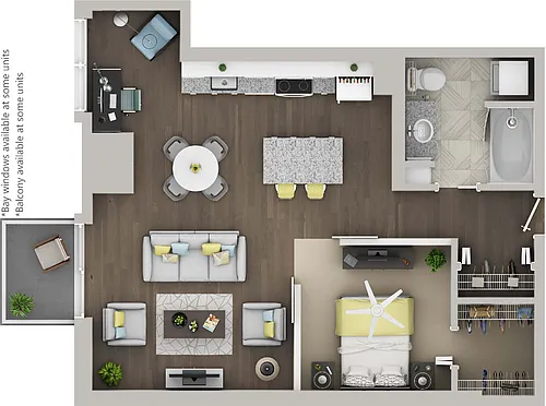 Floor plan A1