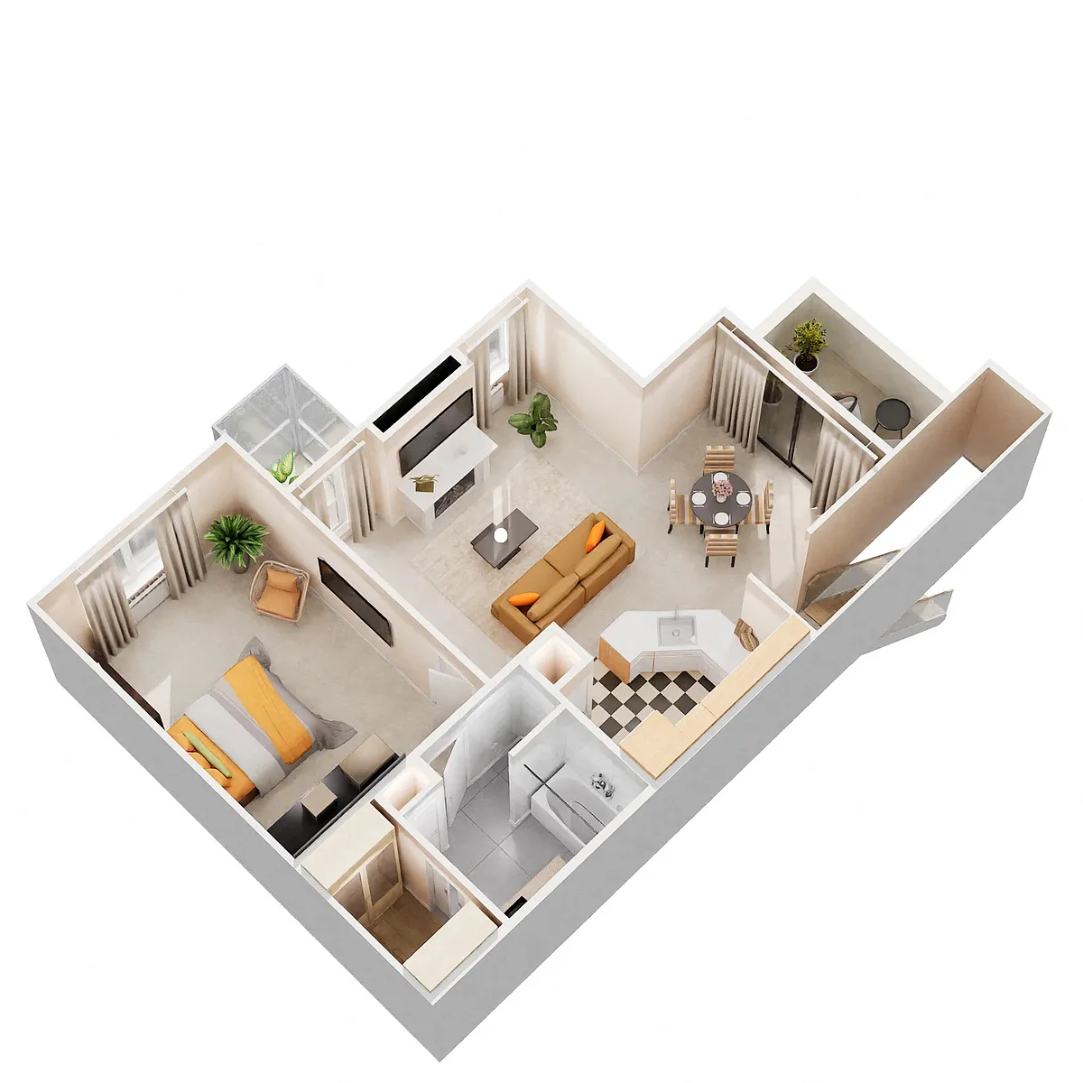 Floor plan A4