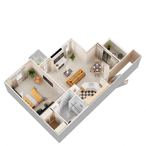 Floor plan A4