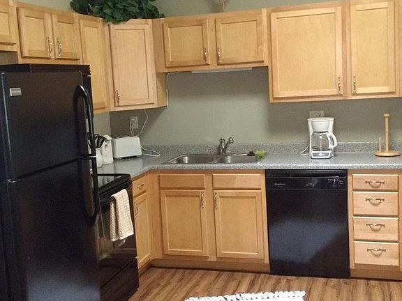 Kitchen - Floors are now tiled.