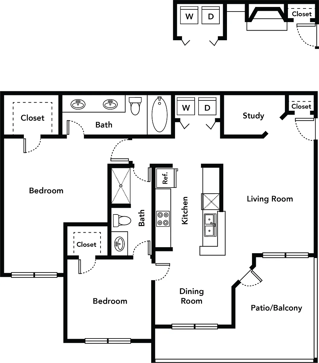 Floor plan B3 - The Fernwood