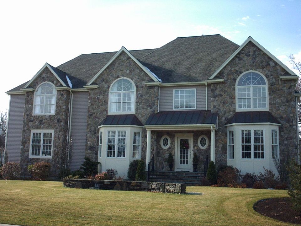 Stone front w/copper roofs