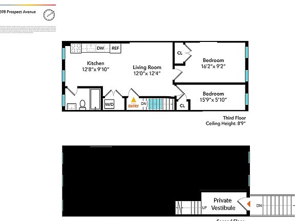 2nd image of 398 Prospect Ave #2
