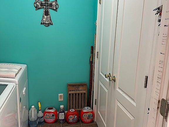 Laundry and pantry room