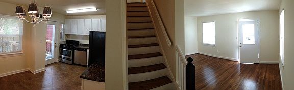 Kitchen and Living Room