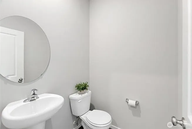 Main floor powder room.