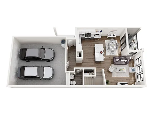 Floor plan TH-B1