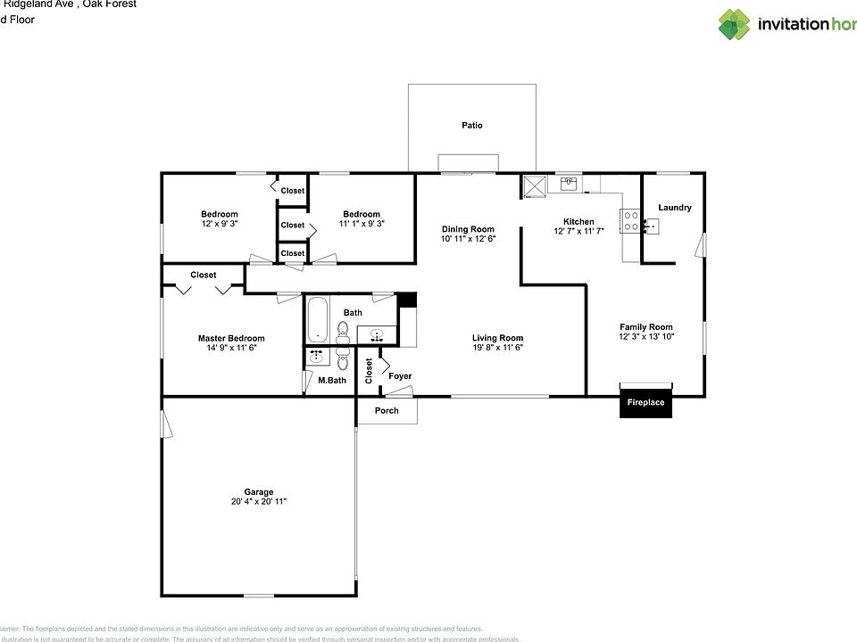 15416 Ridgeland Ave Oak Forest IL Zillow