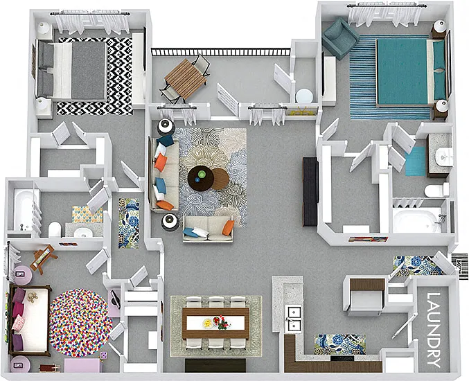 Floor plan Hyde Park