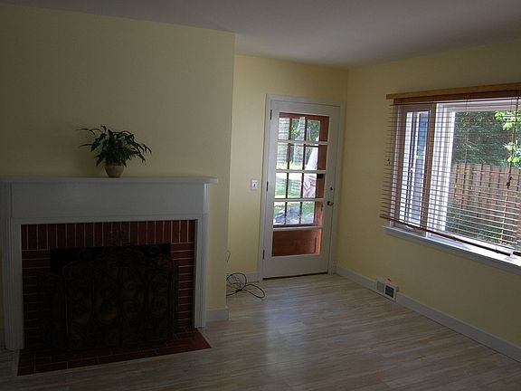 Living room and exit to patio