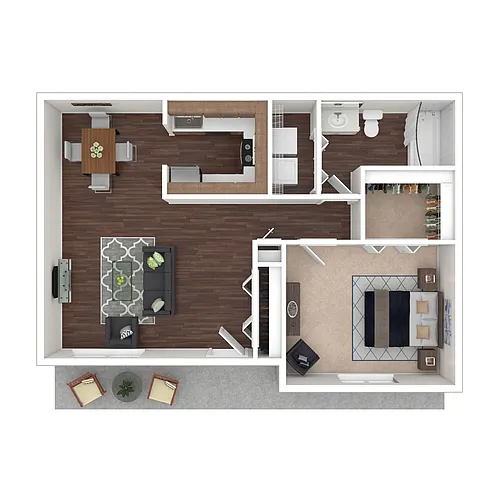 Floor plan Aspen Renovated
