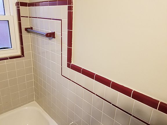 wall tile in the bathroom