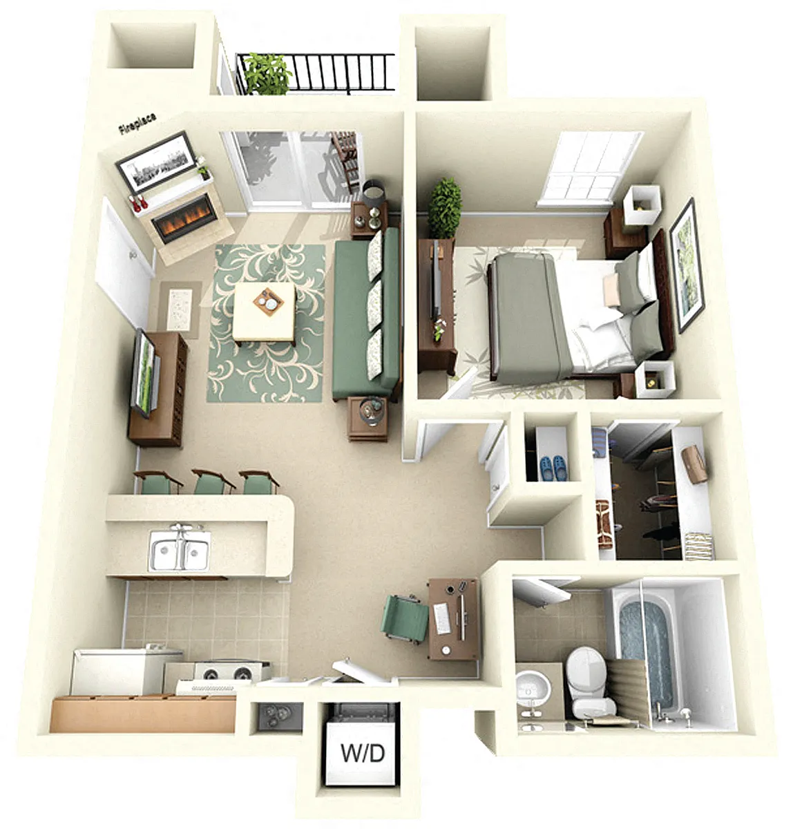 Floor plan A1