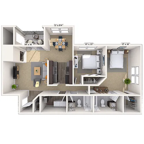 Floor plan Bradford
