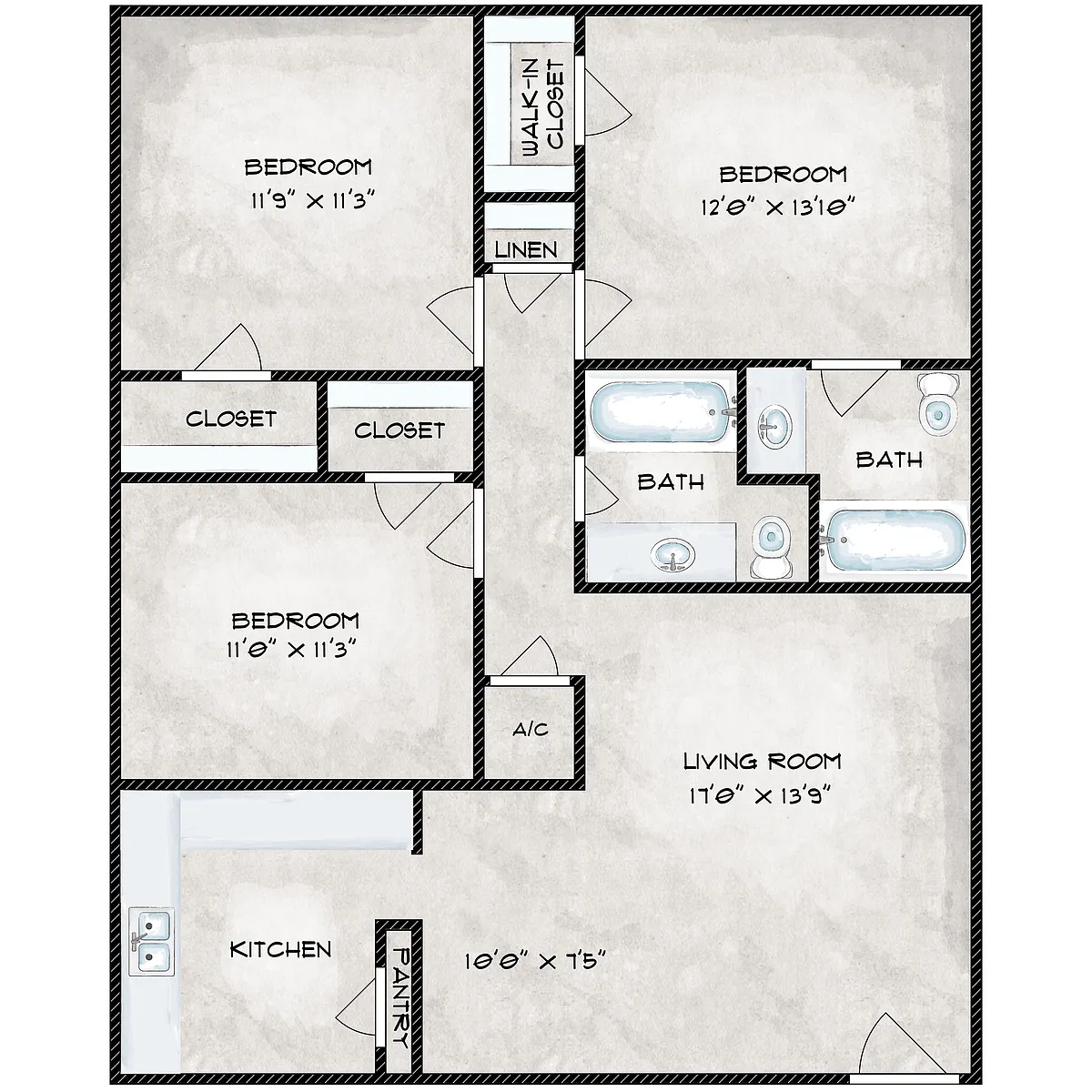 Floor plan C1