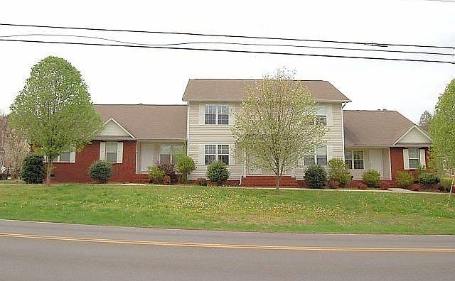 Front Of Townhomes