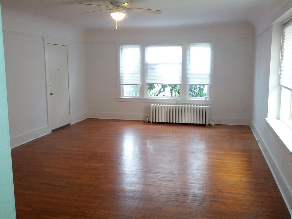 Living Room, before the floors refinished.