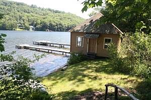 Boat House with two attached docks