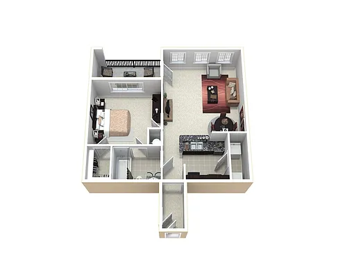 Floor plan A1r