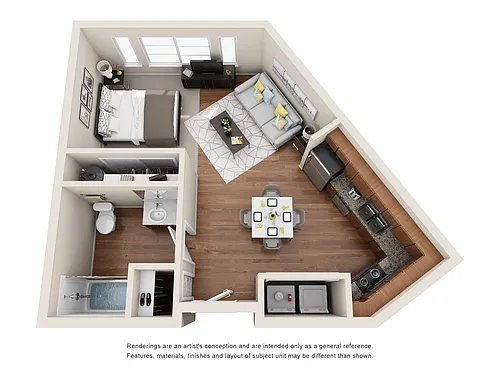 Floor plan Serene