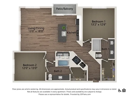 Floor plan B2