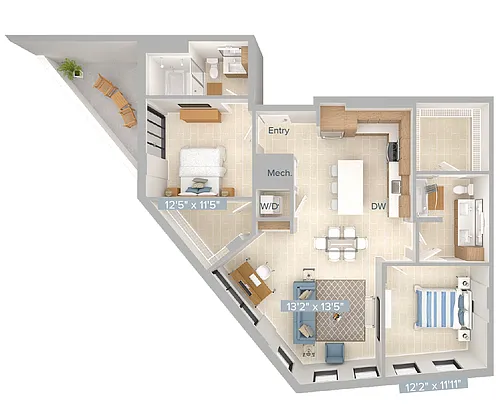 Floor plan B15-1299