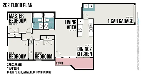 Floor plan 2C2 Townhome