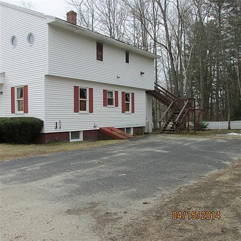 Private large driveway