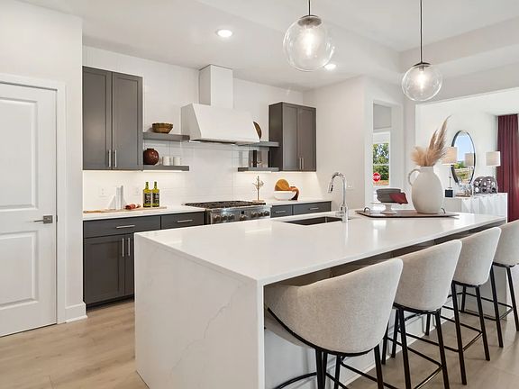 Kitchen with center island