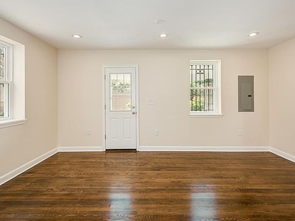 Living room with porch entrance