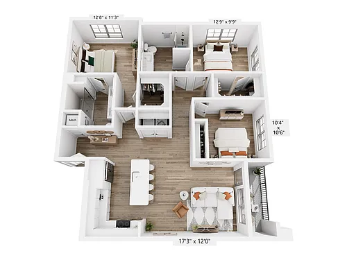 Floor plan C1