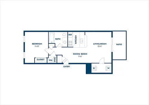 Floor plan Dressage Place