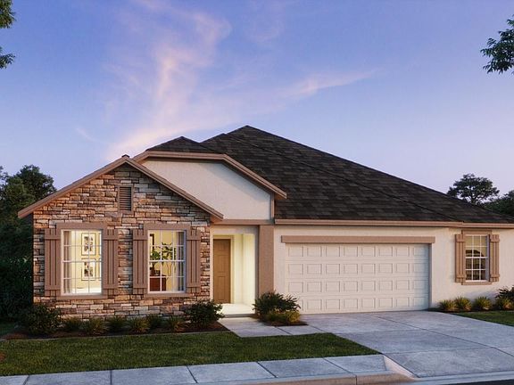 Elevation B With Optional Stone