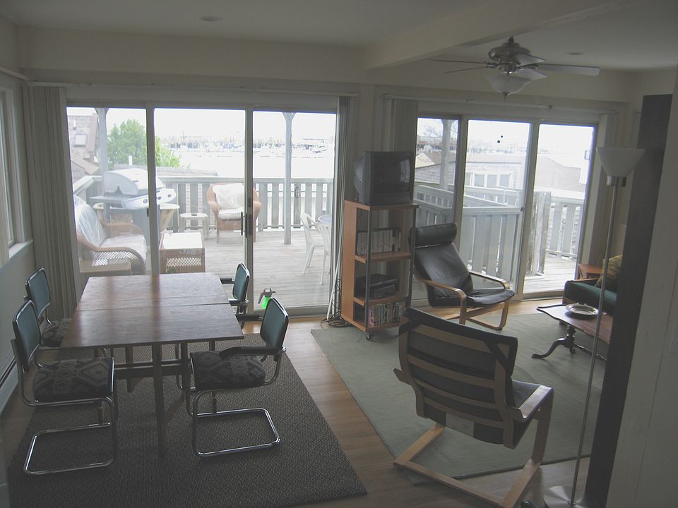 Dining and View of the Bay