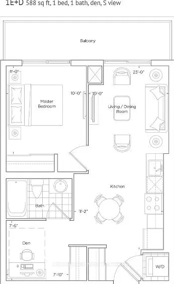 2 bed, $2,400 — Photo 2