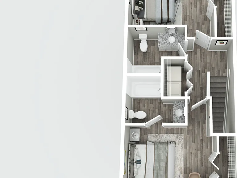 3 Bedroom/2.5 Bathroom only 1/2 Mile from IU Stadium — Photo 8