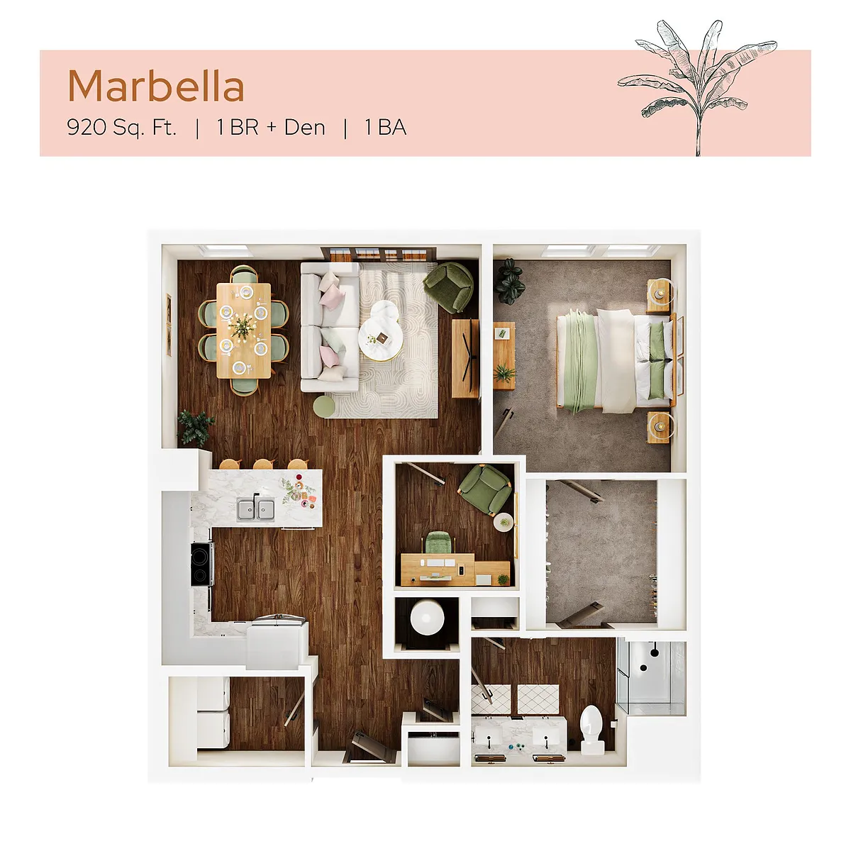 Floor plan Marbella