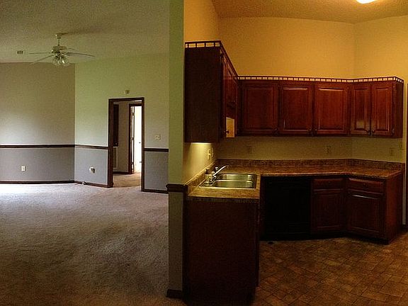 Panoramic of Kitchen/Living